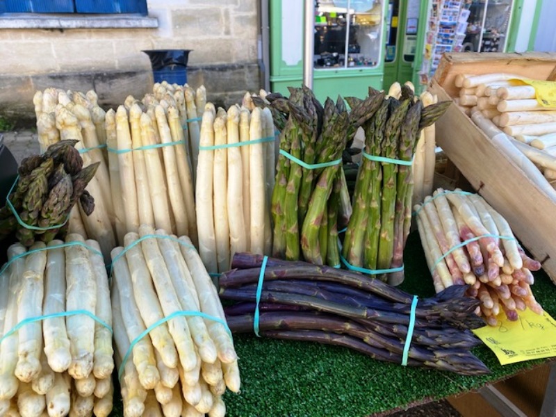 Sables du Paradis asperges