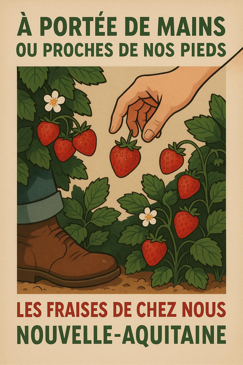 fraises nouvelle aquitaine